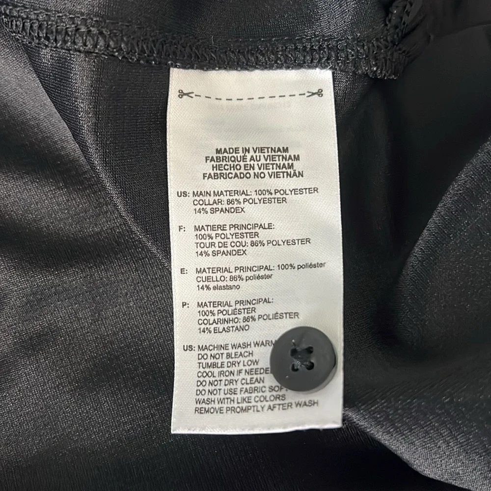 Adidas Climachill Golf Polo Black Size Small *embroidered logo